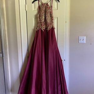 A prom dress
